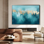 Abstract 510 Canvas Art 60 x 40 cm / Stretched on hidden frame