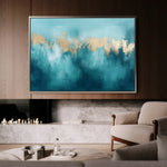 Abstract 510 Canvas Art 60 x 40 cm / Stretched on hidden frame