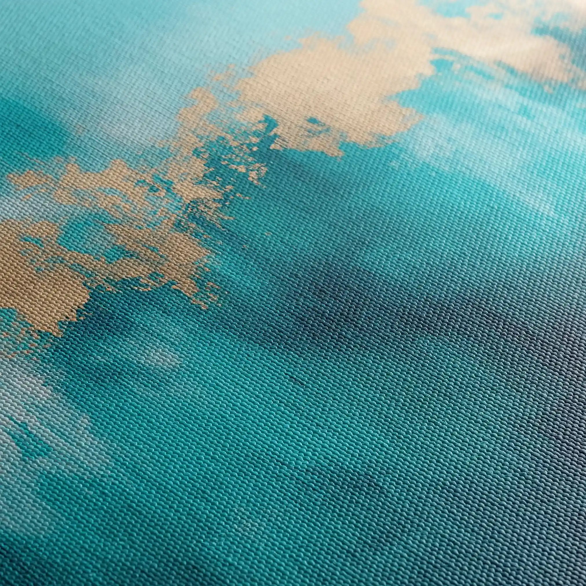 Abstract 510 Canvas Art 60 x 40 cm / Stretched on hidden frame