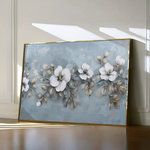 Floral Canvas Wall Art WAD510-F 90 x 60 cm / Stretched on hidden frame