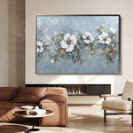 Floral Canvas Wall Art WAD510-F 90 x 60 cm / Stretched on hidden frame