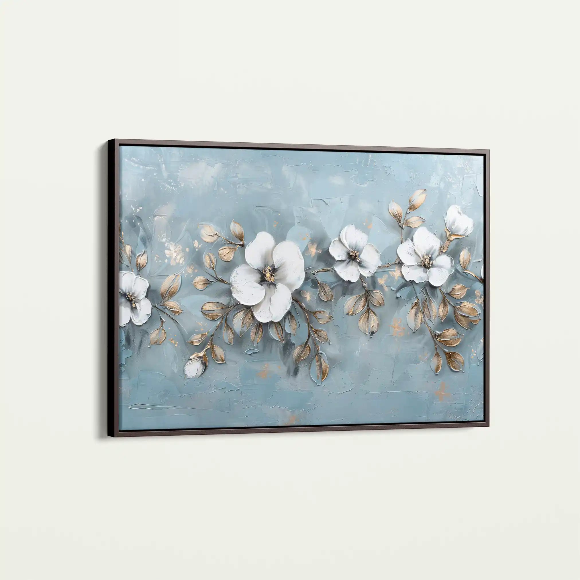 Floral Canvas Wall Art WAD510-F 90 x 60 cm / Stretched on hidden frame