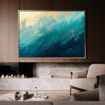 Abstract 511 Canvas Art 60 x 40 cm / Stretched on hidden frame