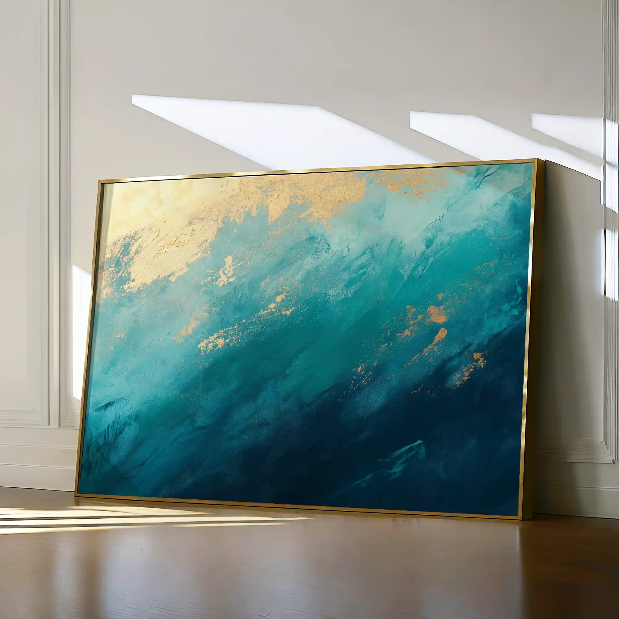 Abstract 511 Canvas Art 60 x 40 cm / Stretched on hidden frame