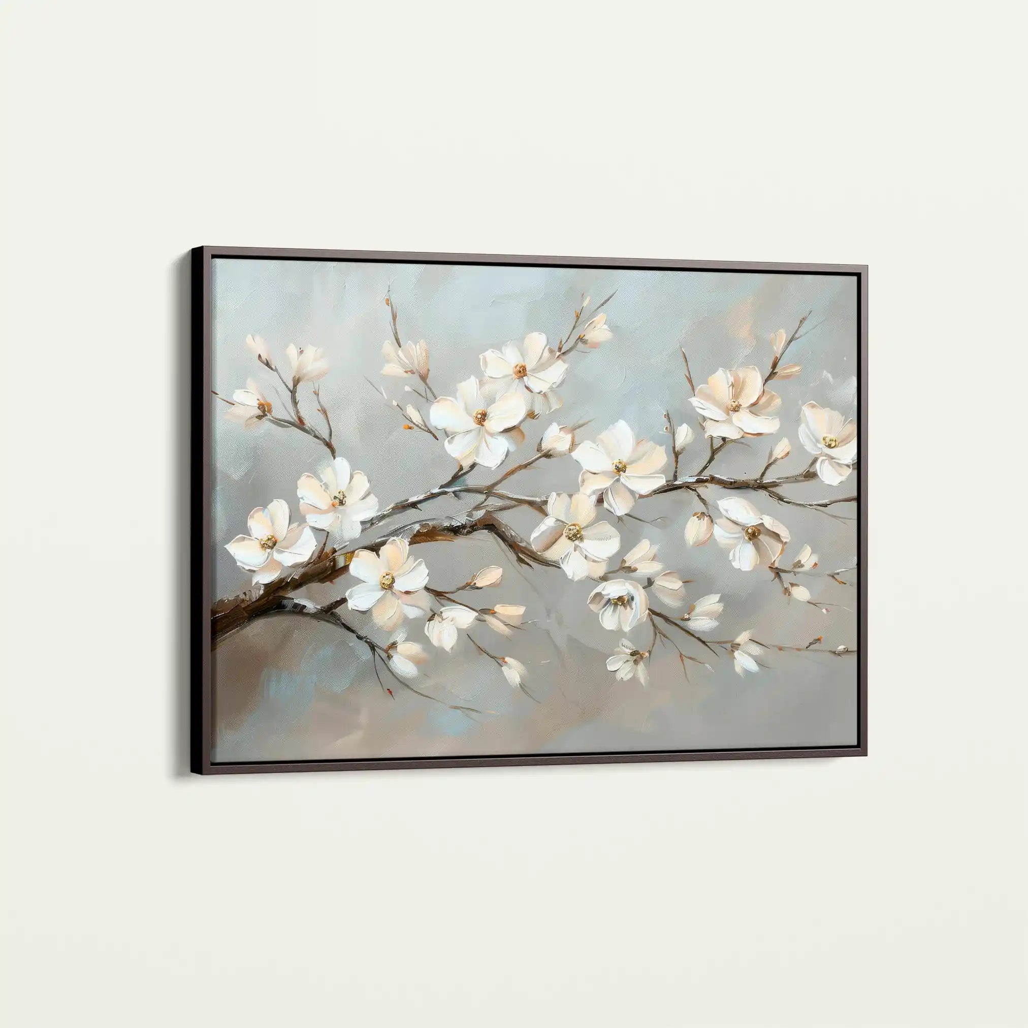 Floral Canvas Wall Art WAD513-F 90 x 60 cm / Stretched on hidden frame