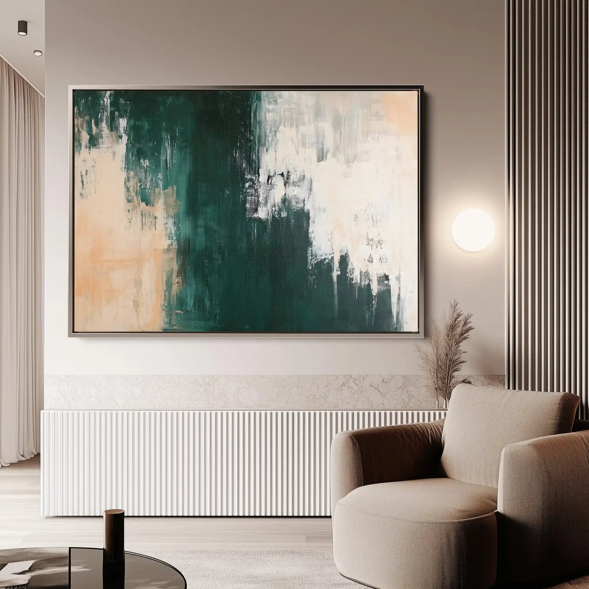 Abstract 514 Canvas Art 60 x 40 cm / Stretched on hidden frame