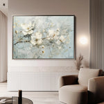 Floral Canvas Wall Art WAD514-F 90 x 60 cm / Stretched on hidden frame