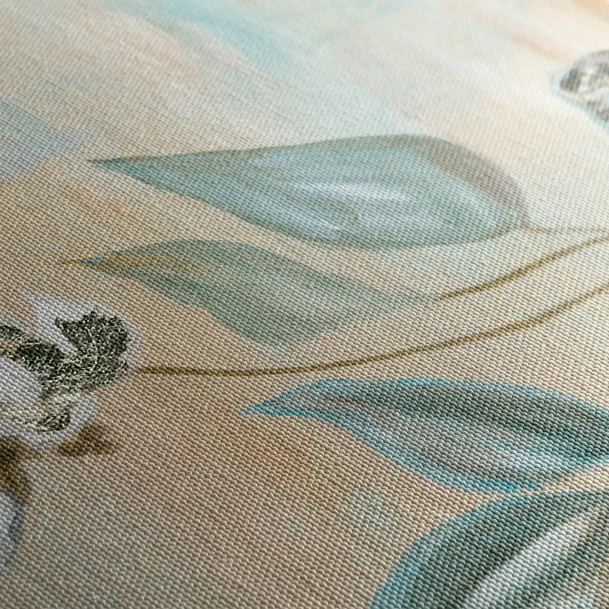 Floral Canvas Wall Art WAD515-F 90 x 60 cm / Stretched on hidden frame