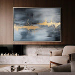 Abstract 517 Canvas Art 60 x 40 cm / Stretched on hidden frame