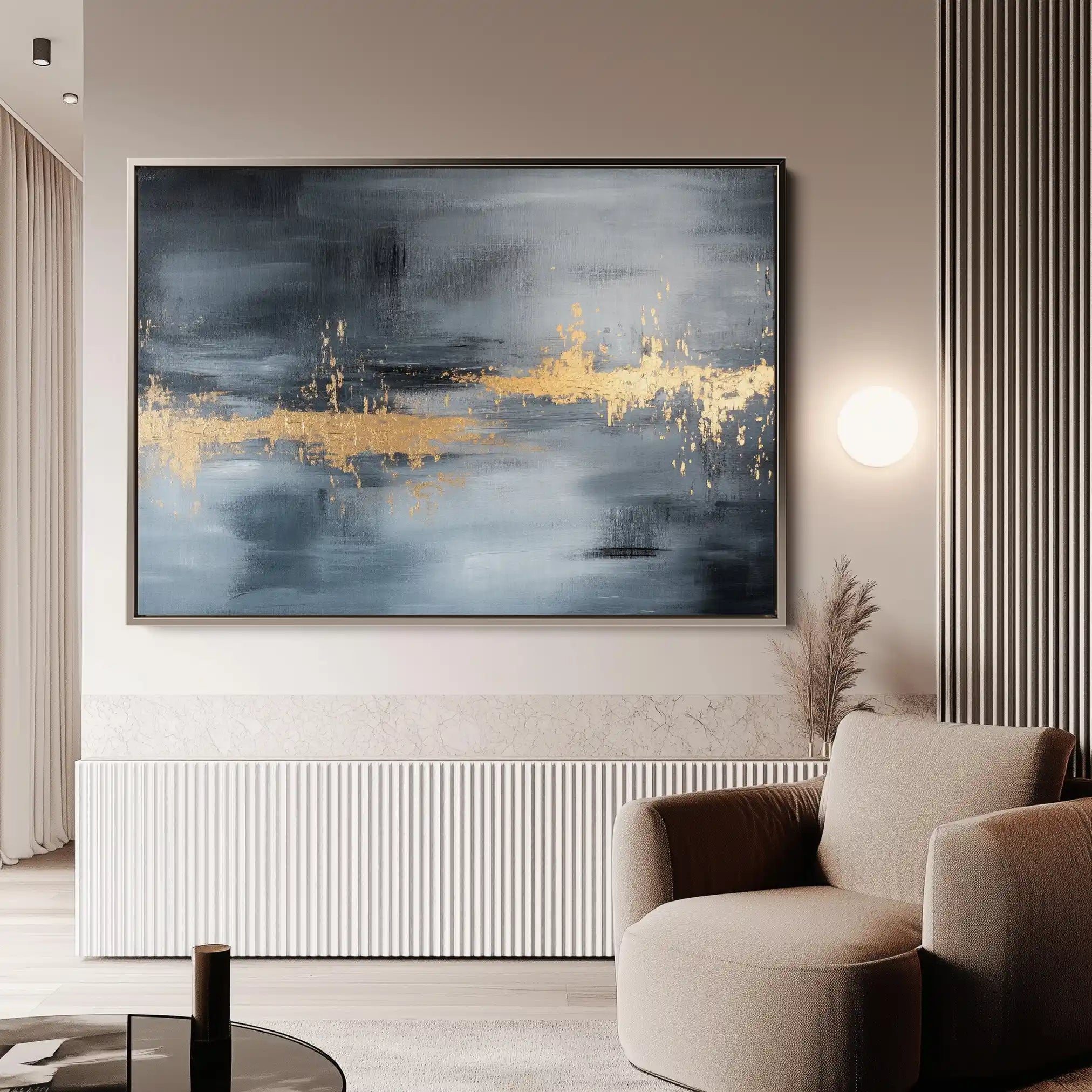 Abstract 517 Canvas Art 60 x 40 cm / Stretched on hidden frame