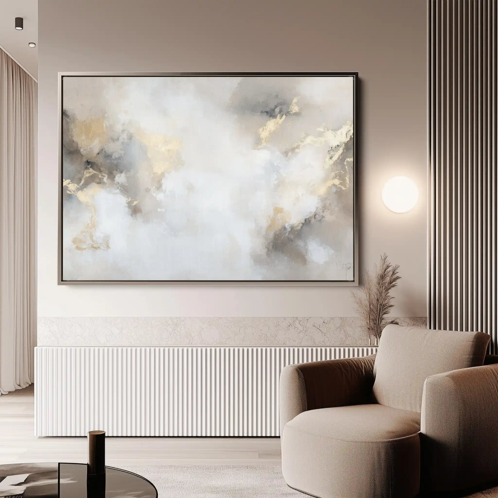 Abstract 519 Canvas Art 60 x 40 cm / Stretched on hidden frame