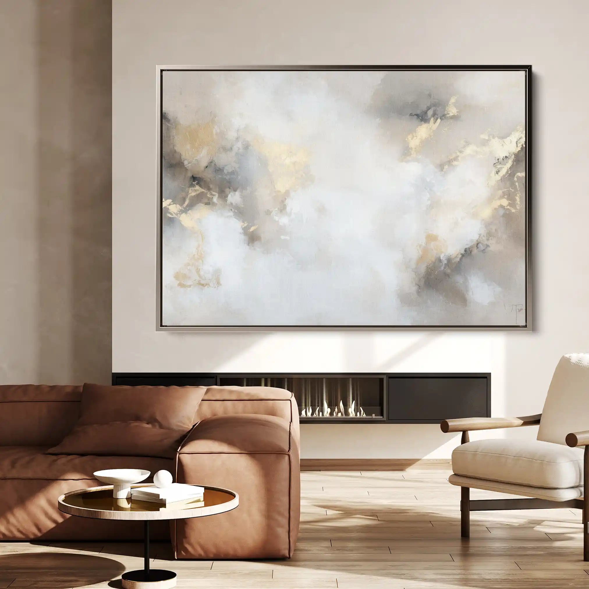 Abstract 519 Canvas Art 60 x 40 cm / Stretched on hidden frame