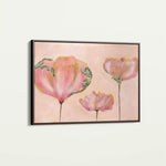 Floral Canvas Wall Art WAD519-F 90 x 60 cm / Stretched on hidden frame