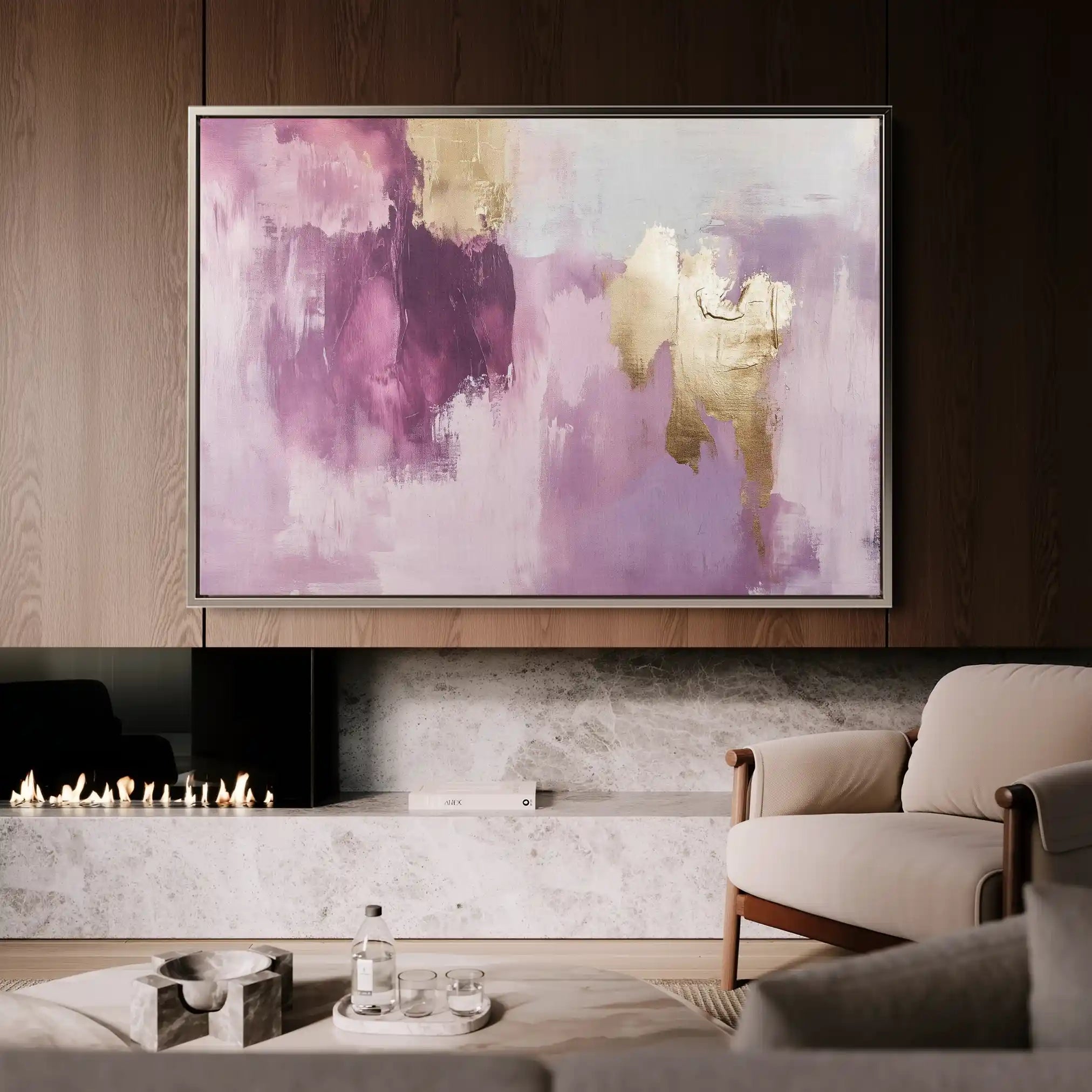 Abstract 521 Canvas Art 60 x 40 cm / Stretched on hidden frame