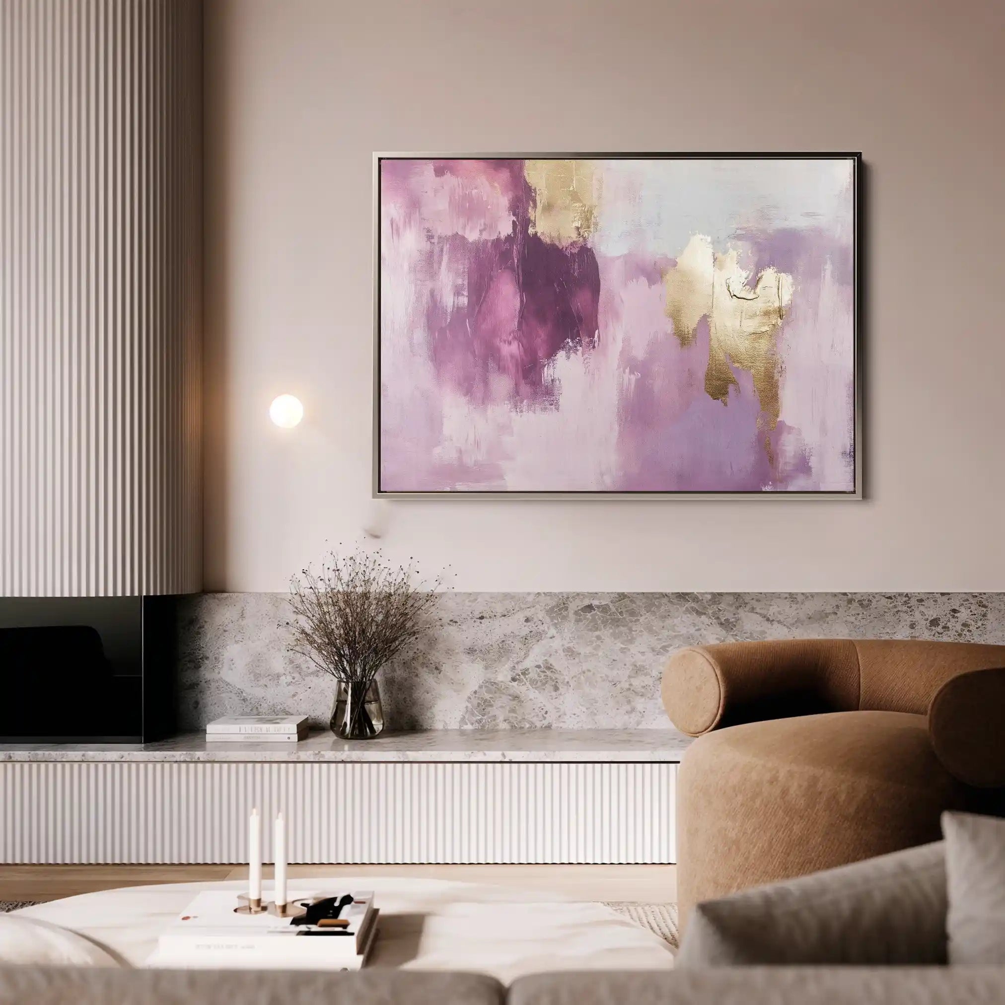 Abstract 521 Canvas Art 60 x 40 cm / Stretched on hidden frame