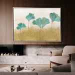 Floral Canvas Wall Art WAD523-F 90 x 60 cm / Stretched on hidden frame