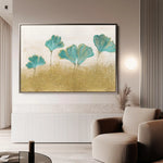 Floral Canvas Wall Art WAD523-F 90 x 60 cm / Stretched on hidden frame