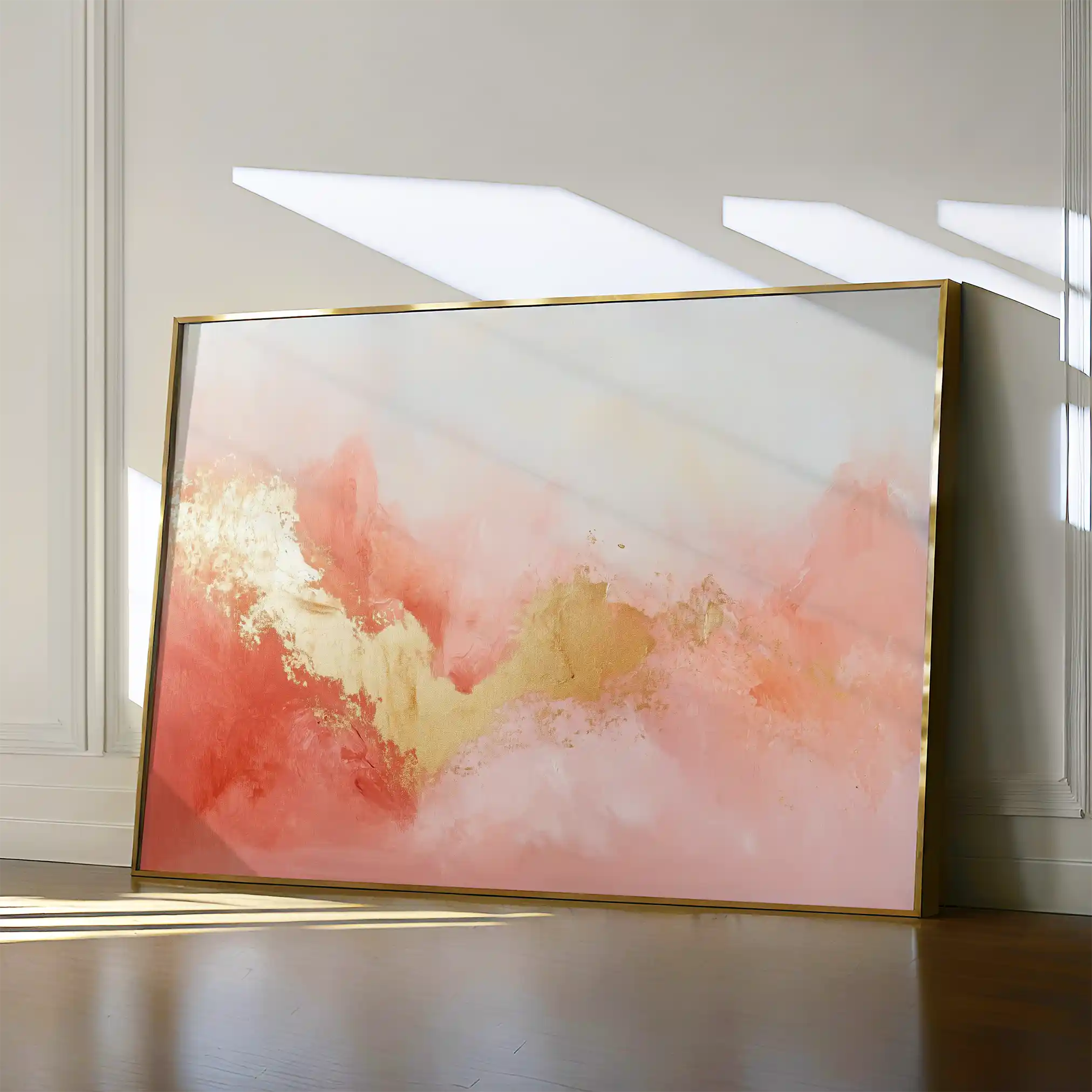 Abstract 525 Canvas Art 60 x 40 cm / Stretched on hidden frame