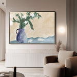 Floral Canvas Wall Art WAD525-F 90 x 60 cm / Stretched on hidden frame