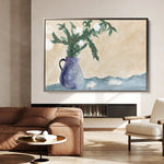 Floral Canvas Wall Art WAD525-F 90 x 60 cm / Stretched on hidden frame