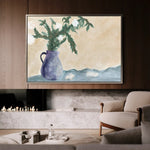 Floral Canvas Wall Art WAD525-F 90 x 60 cm / Stretched on hidden frame