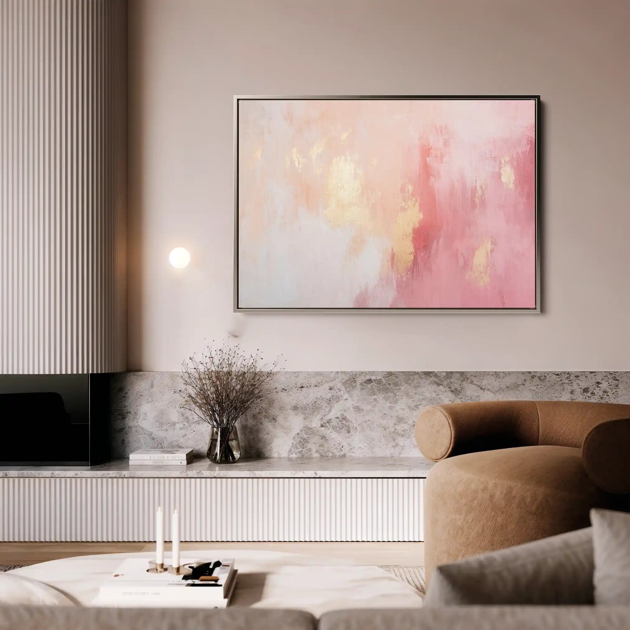 Abstract 526 Canvas Art 60 x 40 cm / Stretched on hidden frame