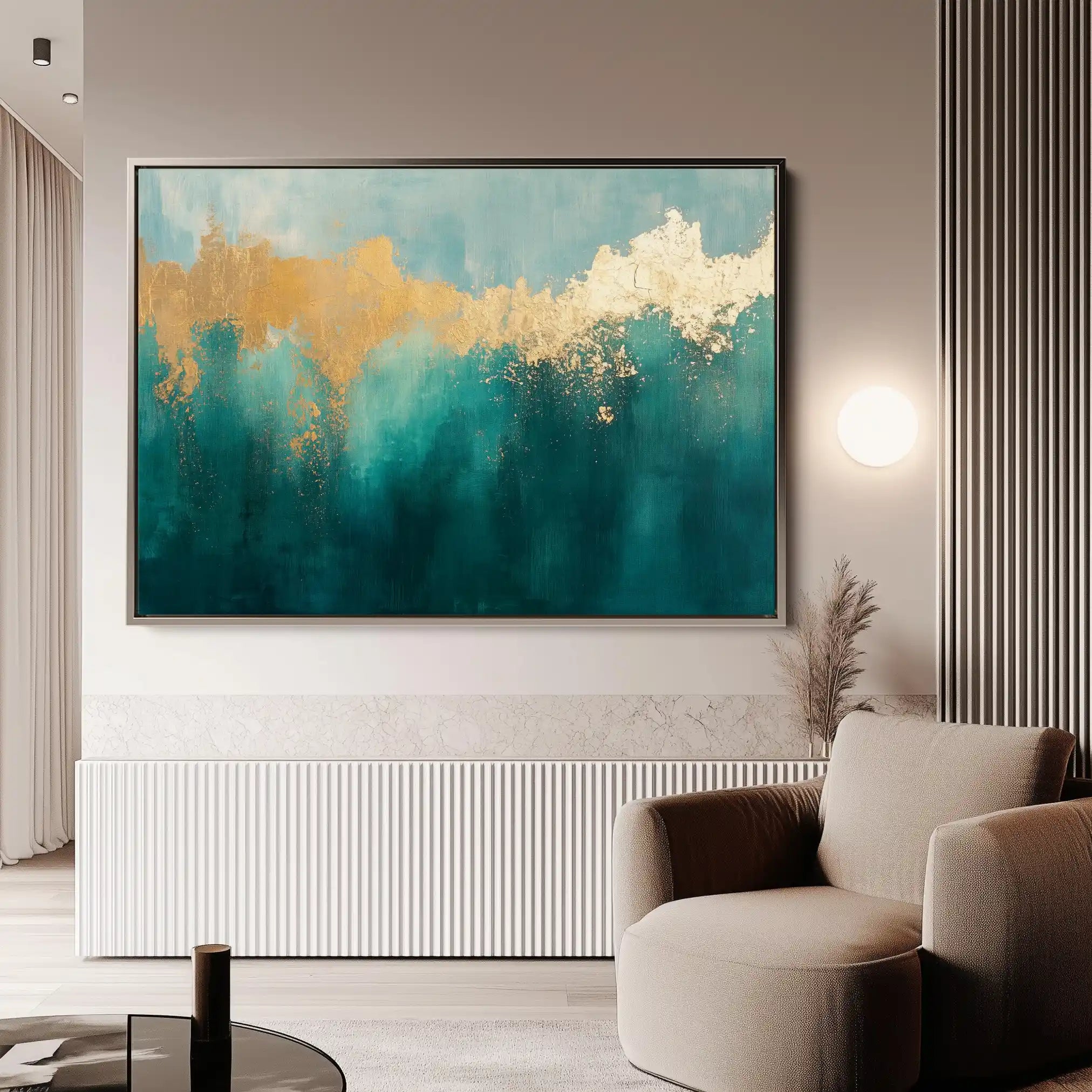 Abstract 527 Canvas Art 60 x 40 cm / Stretched on hidden frame