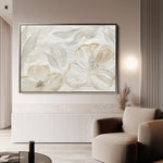 Floral Canvas Wall Art WAD528-F 90 x 60 cm / Stretched on hidden frame