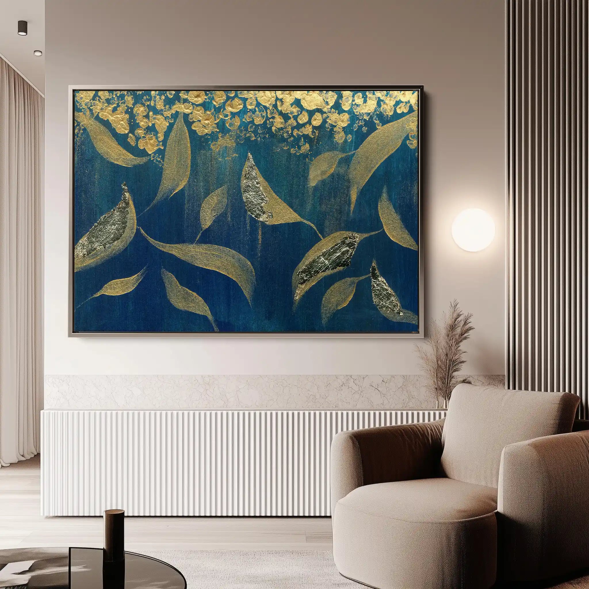 Floral Canvas Wall Art WAD532-F 90 x 60 cm / Stretched on hidden frame