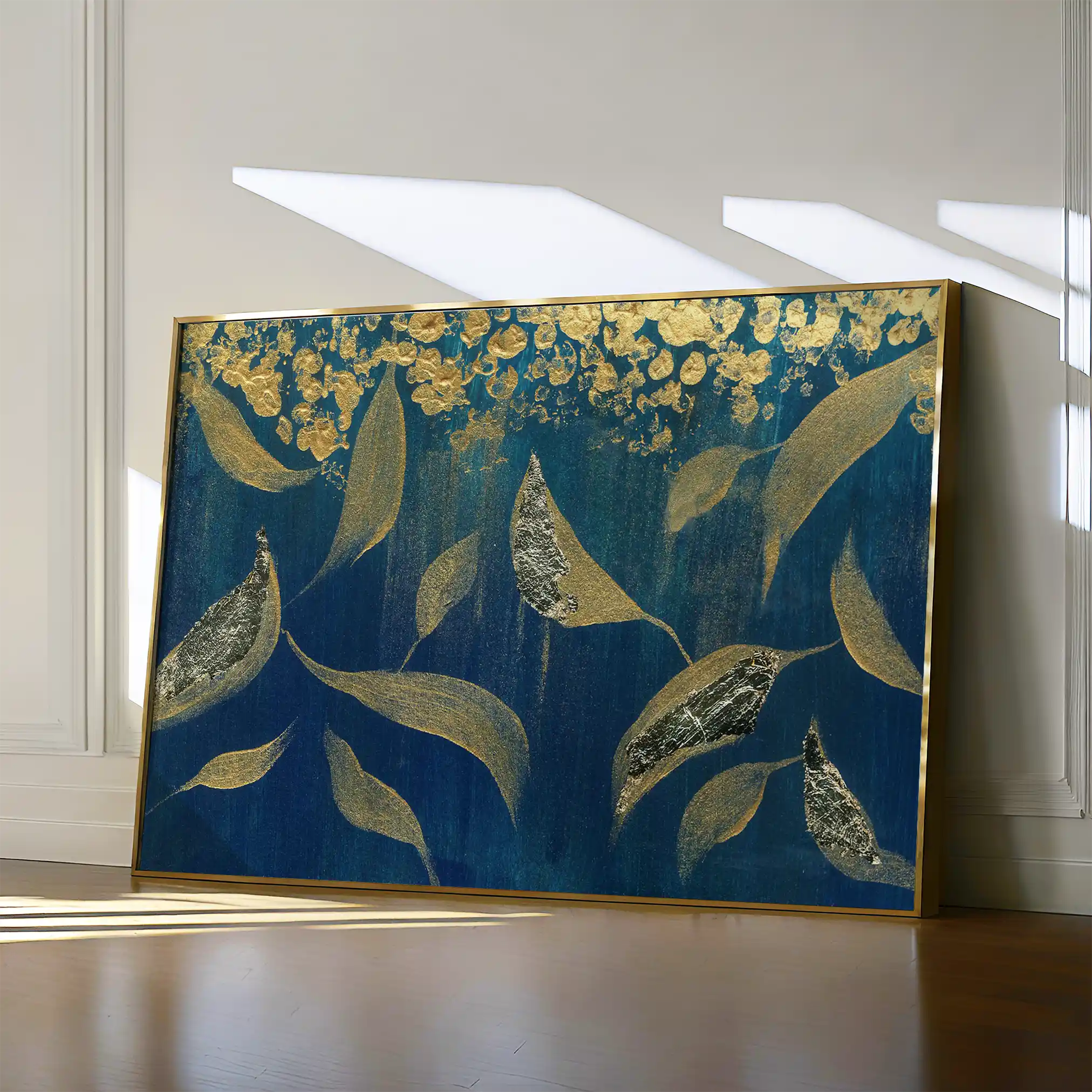Floral Canvas Wall Art WAD532-F 90 x 60 cm / Stretched on hidden frame