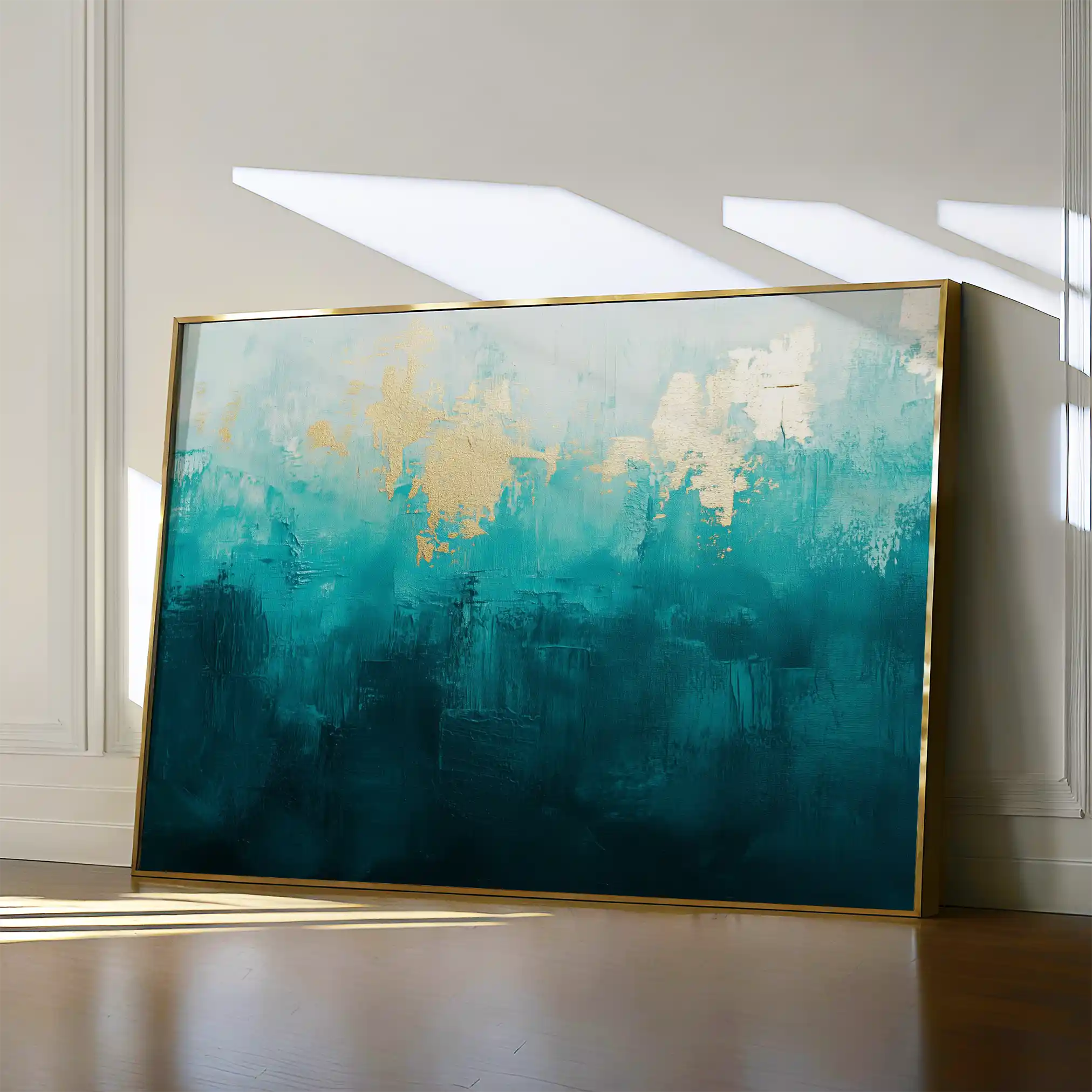 Abstract 535 Canvas Art 60 x 40 cm / Stretched on hidden frame