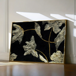 Floral Canvas Wall Art WAD535-F 90 x 60 cm / Stretched on hidden frame