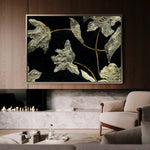 Floral Canvas Wall Art WAD535-F 90 x 60 cm / Stretched on hidden frame