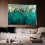 Abstract 536 Canvas Art 60 x 40 cm / Stretched on hidden frame