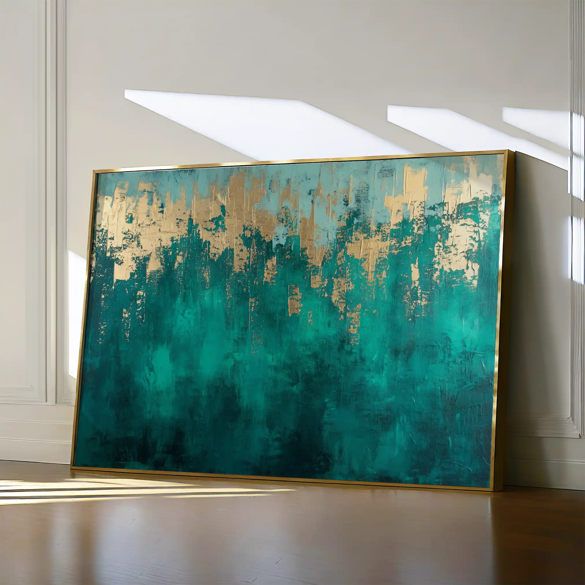 Abstract 536 Canvas Art 60 x 40 cm / Stretched on hidden frame