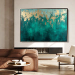 Abstract 536 Canvas Art 60 x 40 cm / Stretched on hidden frame