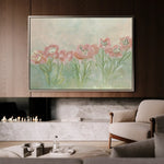 Floral Canvas Wall Art WAD537-F 90 x 60 cm / Stretched on hidden frame