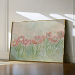 Floral Canvas Wall Art WAD537-F 90 x 60 cm / Stretched on hidden frame