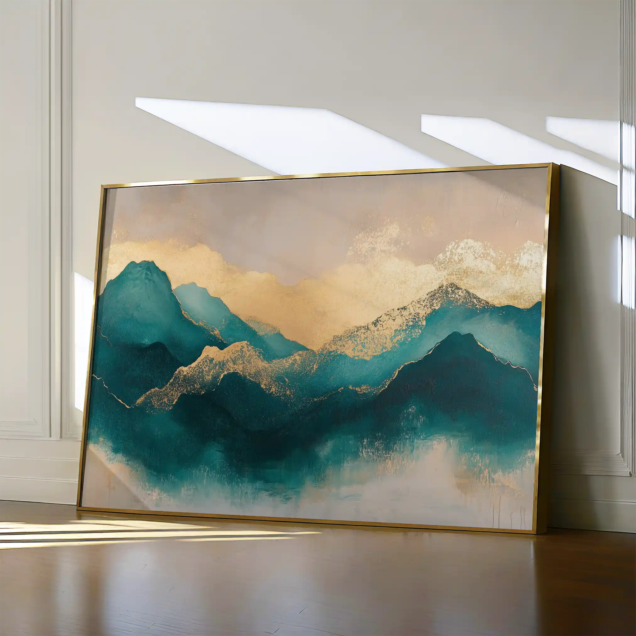 Abstract 539 Canvas Art 60 x 40 cm / Stretched on hidden frame