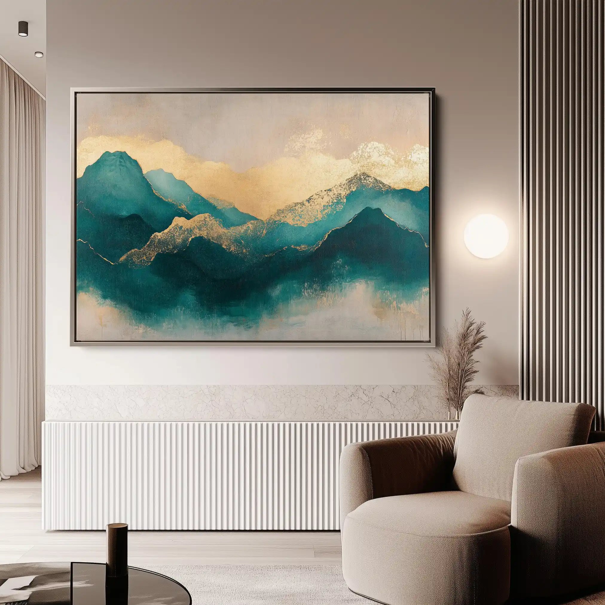 Abstract 539 Canvas Art 60 x 40 cm / Stretched on hidden frame