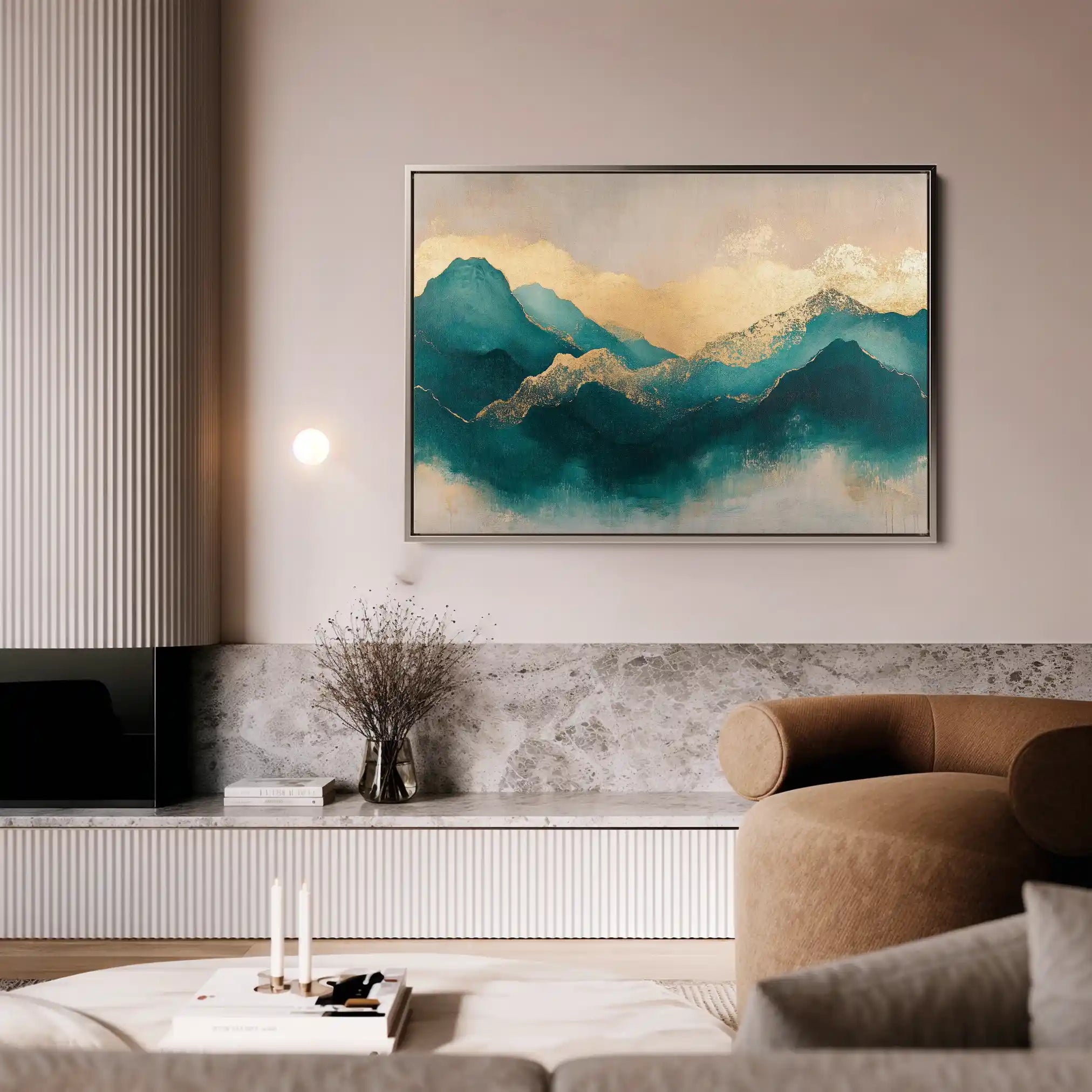 Abstract 539 Canvas Art 60 x 40 cm / Stretched on hidden frame