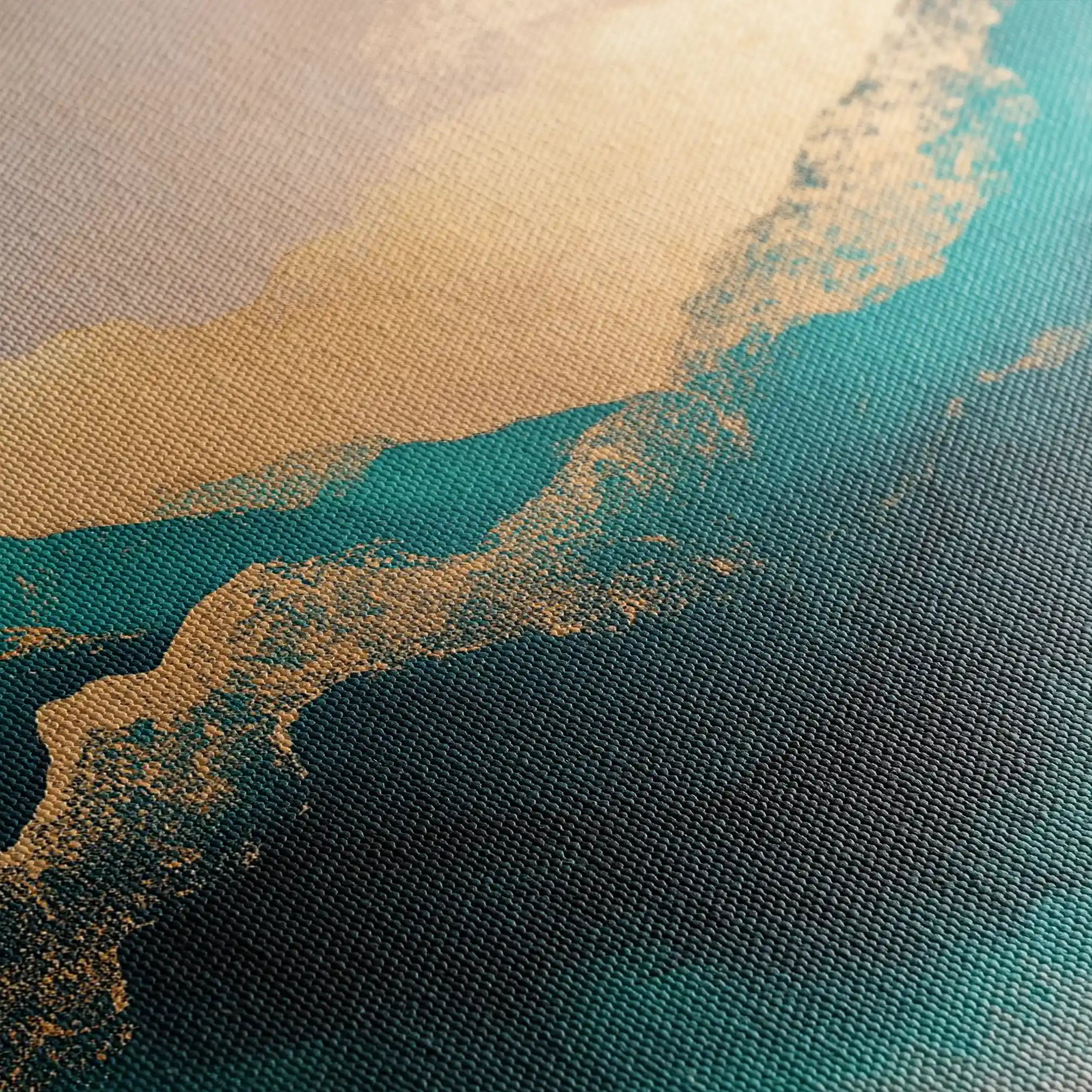 Abstract 539 Canvas Art 60 x 40 cm / Stretched on hidden frame