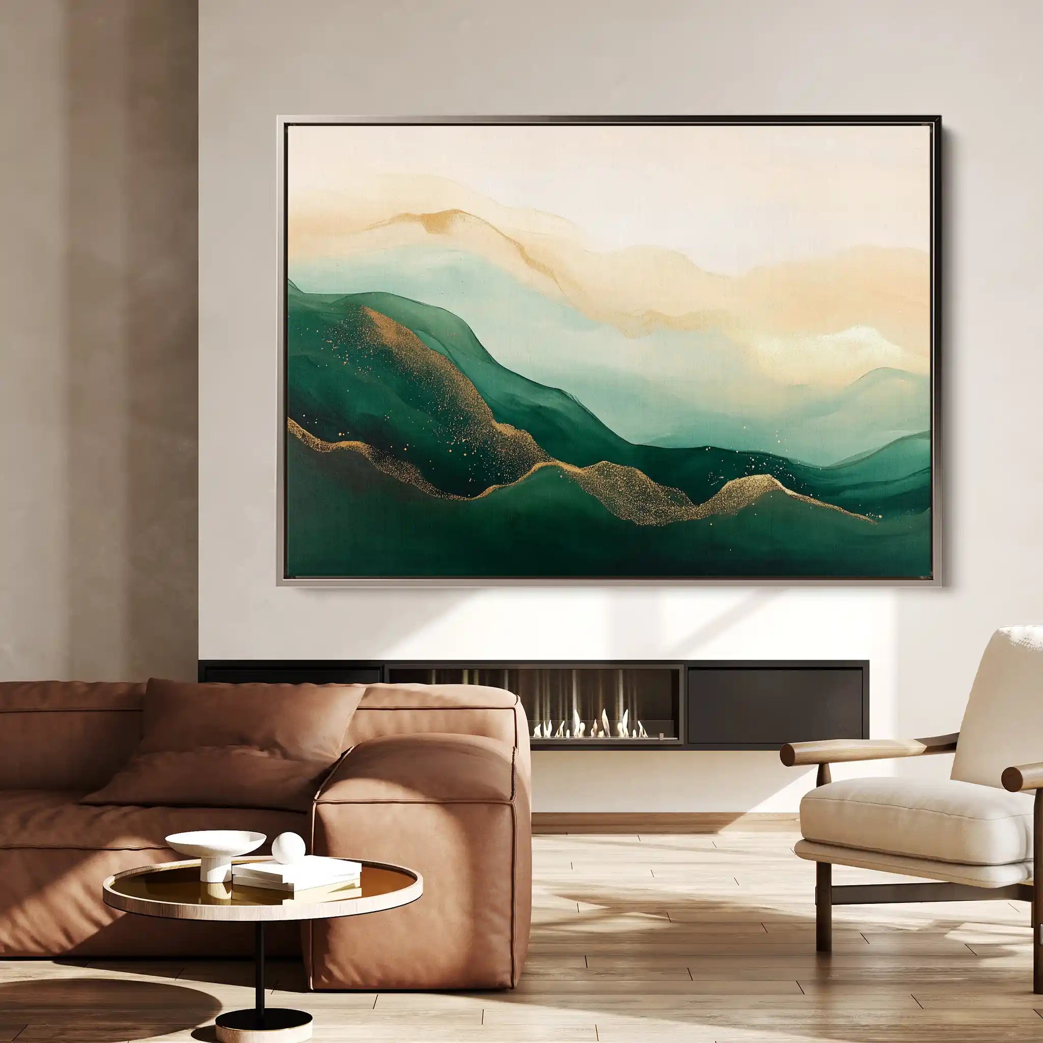 Abstract 540 Canvas Art 60 x 40 cm / Stretched on hidden frame