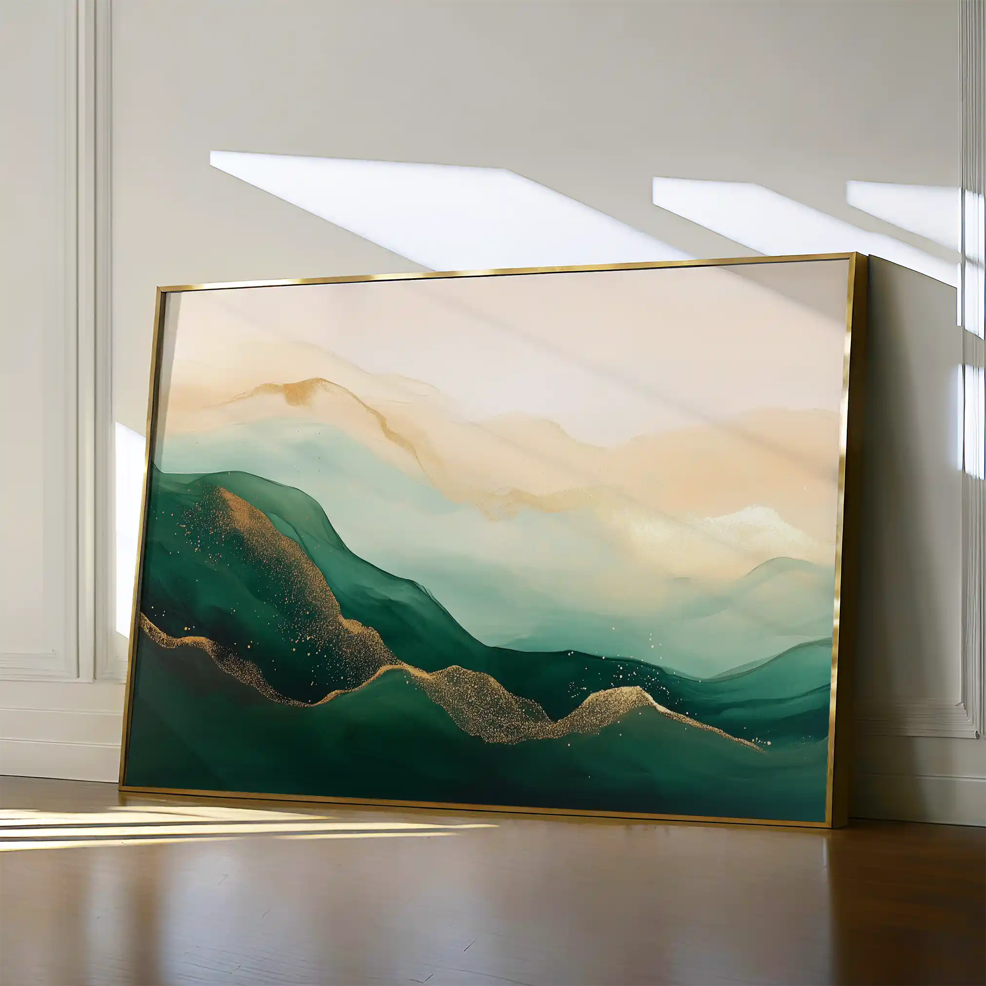 Abstract 540 Canvas Art 60 x 40 cm / Stretched on hidden frame