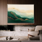 Abstract 540 Canvas Art 60 x 40 cm / Stretched on hidden frame