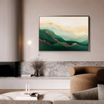 Abstract 540 Canvas Art 60 x 40 cm / Stretched on hidden frame