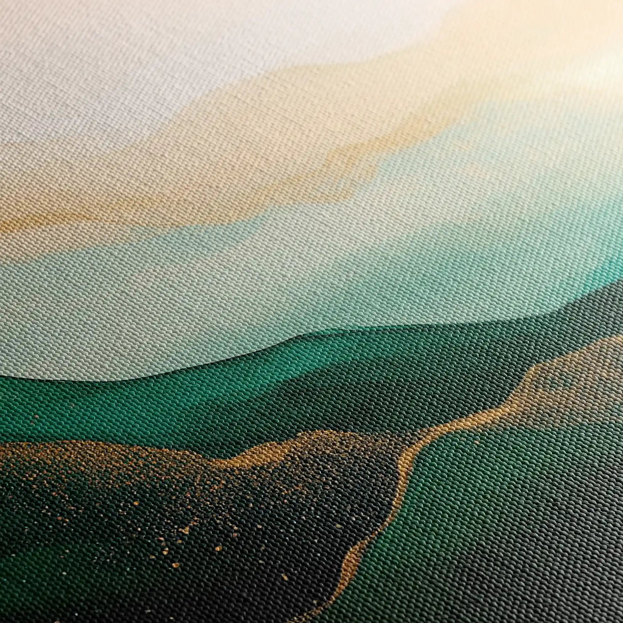 Abstract 540 Canvas Art 60 x 40 cm / Stretched on hidden frame