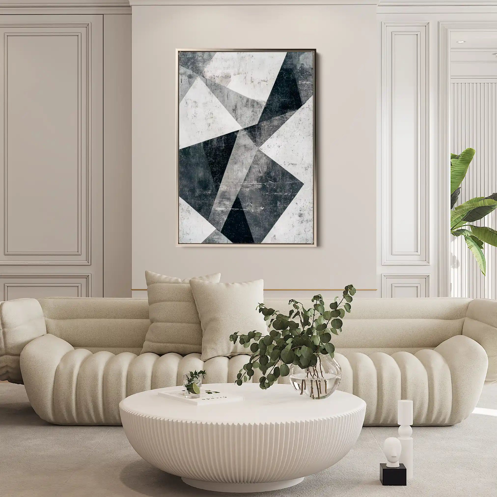 Abstract 541 Canvas Art 60 x 40 cm / Stretched on hidden frame