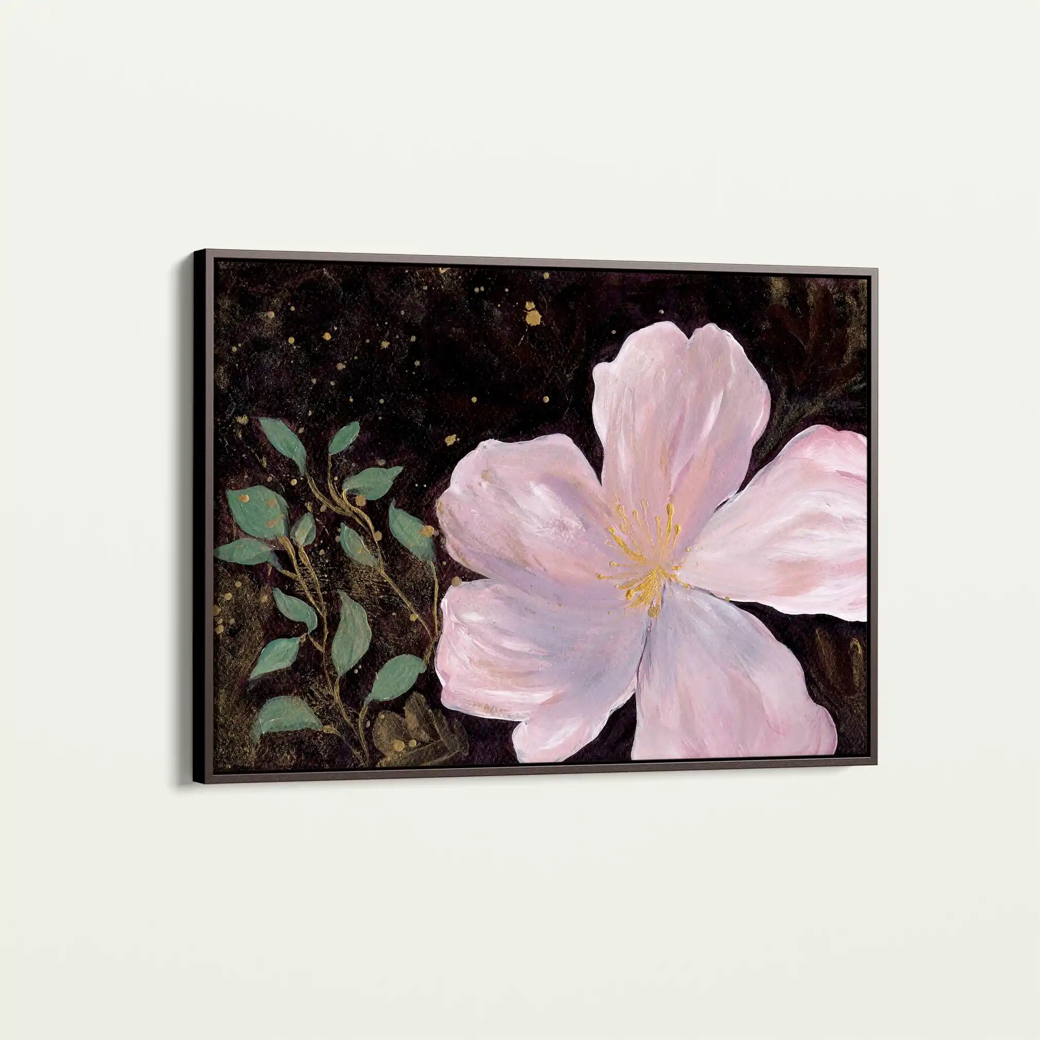 Floral Canvas Wall Art WAD541-F 90 x 60 cm / Stretched on hidden frame