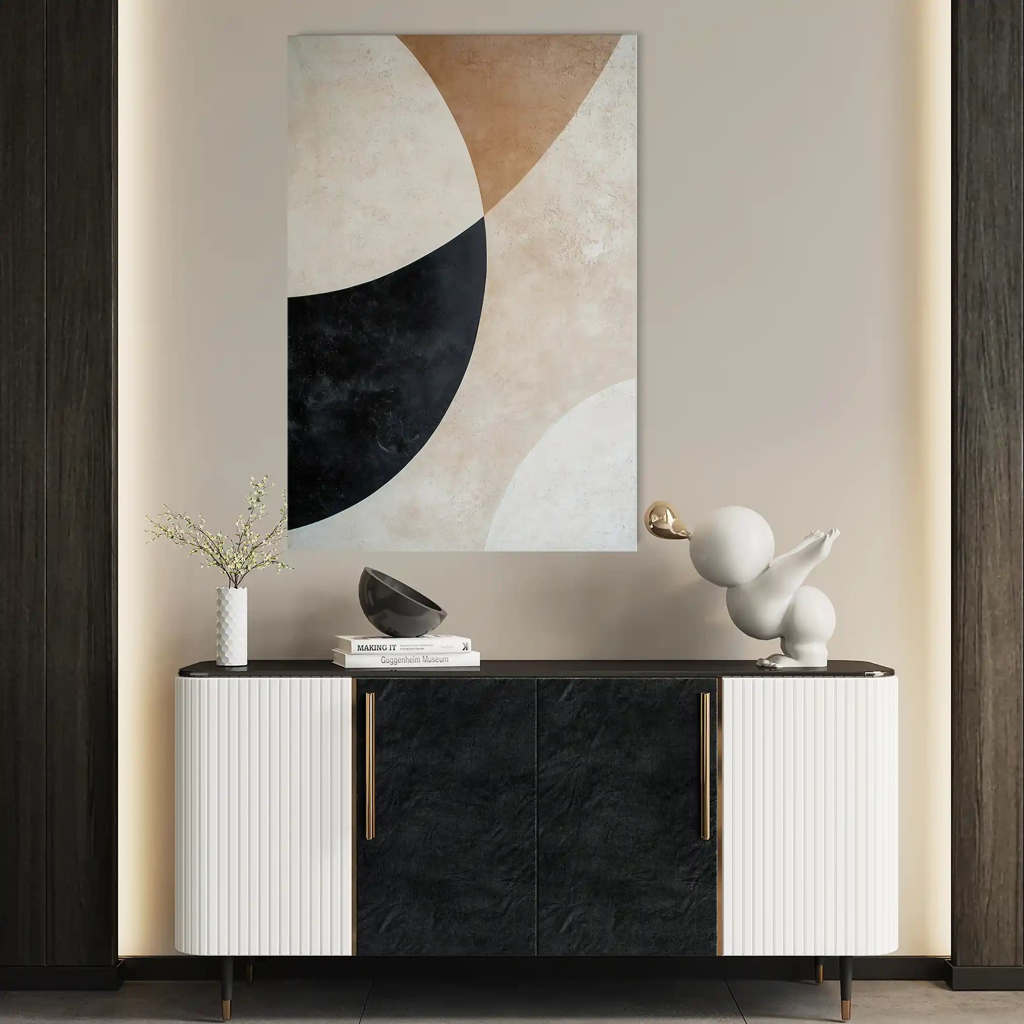 Abstract 542 Canvas Art 60 x 40 cm / Stretched on hidden frame